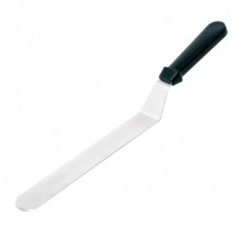 Spatula curbata, spatula inox 18.5 x 3 cm