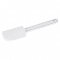 Spatula silicon cu maner plastic, pentru intins creme, preparat sosuri, 25 cm