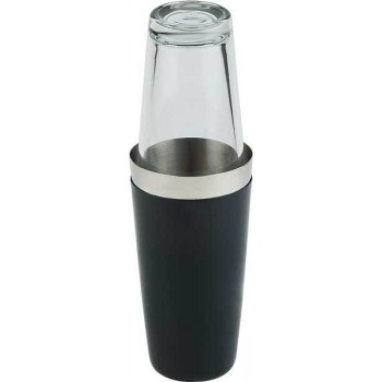 Boston shaker culoare neagra 800 ml